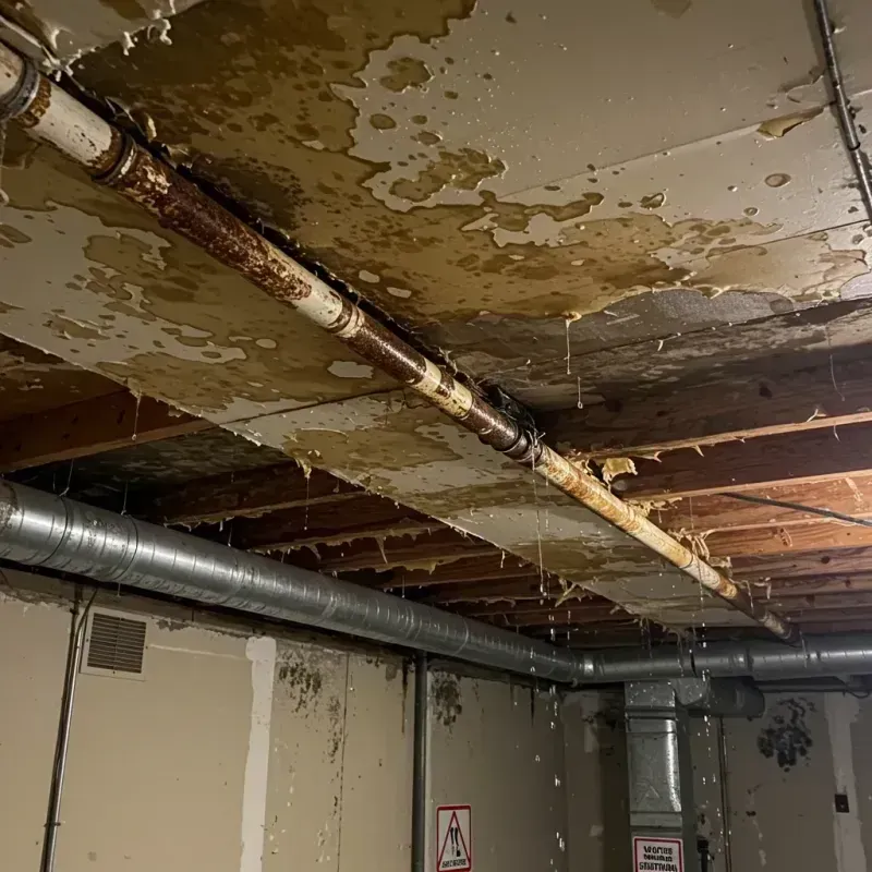 Ceiling Water Damage Repair in Bourbon, IN